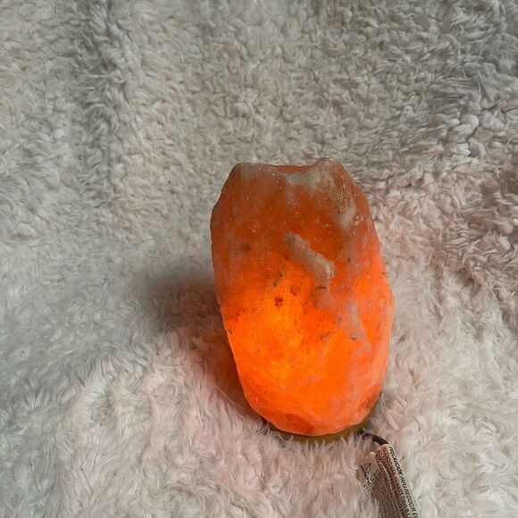 Table Lamp Salt Crystal Lighting Ambiance Home Art Deco . - Picture 5 of 15